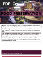 Methods of Food Preservation | PDF | Food Preservation | Food Processing