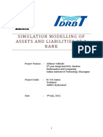 Abhinav Yellanki - Simulation Modelling of Assets and Liabilities of A Bank PDF