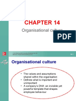 Organisational Culture: © 2019 Mcgraw-Hill Education (Australia) Pty LTD Mcshane, Organisational Behaviour, 6E