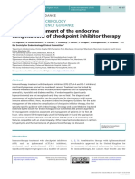 Acute Management of The Endocrine Complications of Checkpoint Inhibitor Therapy