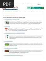 Advanced View Arduino Projects List - Use Arduino For Projects