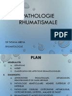 Cours kiné Pathologie rhumatismale 2