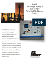 D40R Resistance Tester PDF