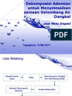 Gelombang Air Dangkal (Dekomposisi Adomian)