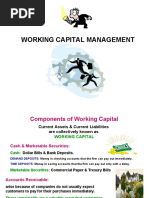 Working Capital Management SscE