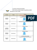 SKIPS Online FDP Schedule (15-19 June, 2020)