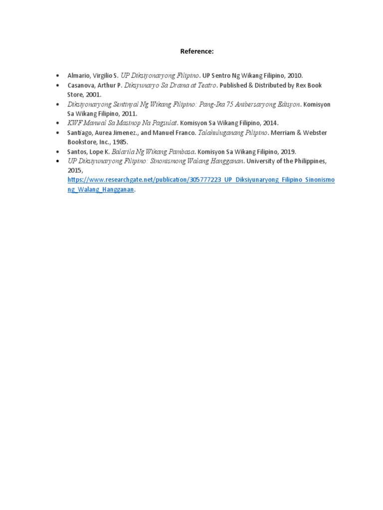 Reference | PDF