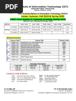 PGDIT Class Routine-Bus Schedule