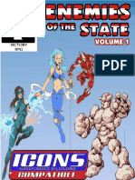 Enemies of The State Vol 1 Issue 3 ICONS