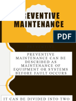 Chapter 5 - Preventive Maintenance