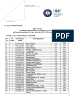 Lista Finala Burse Semestrul Al Ii 2019-2020 - 2