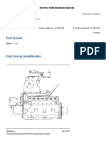 CAT 3412 Fuel System Identification