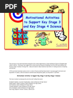 Download Motivation - Motivating Activities Booklet - Teacher Notes by Alan Forster SN4663410 doc pdf