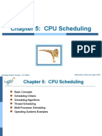 Chapter 5: CPU Scheduling: Silberschatz, Galvin and Gagne ©2018 Operating System Concepts - 10 Edition