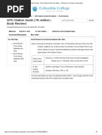 Latest Guideline Guideline To The Preparation Of Theses Dissertation Research Reports Update As Of Jun 2018 Pdf Thesis Apa Style
