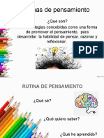 Rutinas de Pensamiento