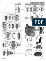 Ford 6R60 or ZF6HP26 Exploded Parts Single Page PDF