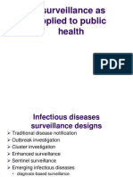 Surveillance As Applied To Public Health