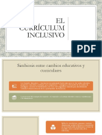2.0 El Curriculum Inclusivo