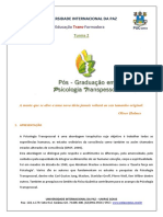 Pos Graduacao Lato Sensu em Psicologia Transpessoal Turma 1 em Andamento PDF