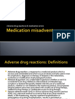 Adverse DRs and Medication Errors