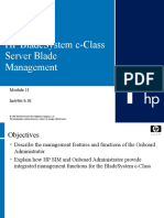 HP Bladesystem C-Class Server Blade Management: He646S B.01