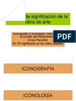 Panofski - Niveles de Significación de La Obra de Arte