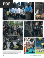 Racisme policier: le genou à terre, protestation planétaire -  Vif/L'Express - 13 juin 2020