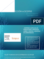 Introducción A Scopus