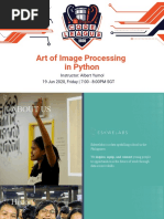 Art of Image Processing With Python