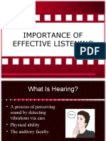 Listening Skills Presentation