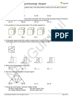 Lass 7 Practice Paper (Logical Reasoning) - Olympiad