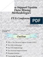 Decision Support System & Data Mining Methodologies FTA Conference
