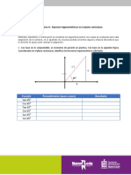 Tarea 9. - Razones Trigonométricas en El Plano Cartesiano