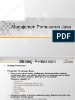 Manajemen Pemasaran Jasa Bank