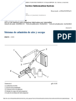 Sistema de Admision de Aire y Escape