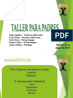 1º Taller para Padres