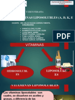 Vitaminas Liposolubles Exposicion