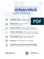 MSP Coronavirus Afiche A4 PDF