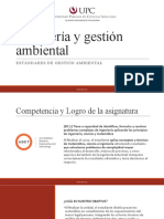 IN218 S13 Estándares de Gestión Ambiental