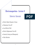 Electricity and Magnetism