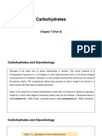 Carbohydrates: Chapter 7 (Part II)