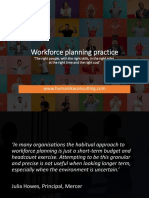 Workforce planning essentials