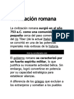 Civilización Romana PDF