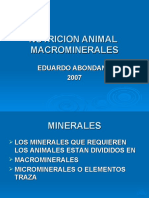 MACROMINERALES