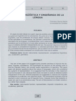 Teoria Linguistica y Enseñanza de La Lengua PDF