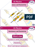 Resistance and Resistivity