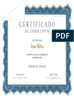 Certificado Clássico