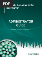 Kaspersky Anti-Virus 5.5 For Proxy Server: Administrator Guide