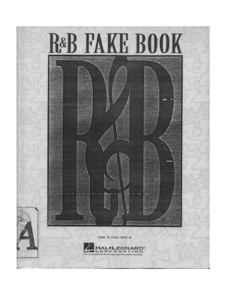 R&b Fake Book Pdf